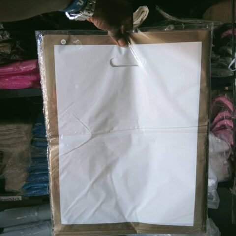 Poly Bag with Gold Edge Printing
