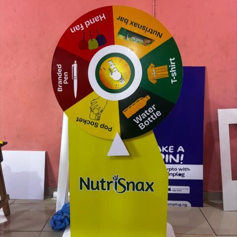 Spin and Win Stand