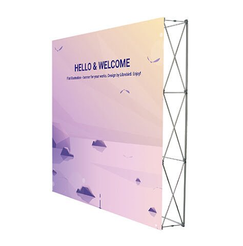 Pop-Up Banner Stand